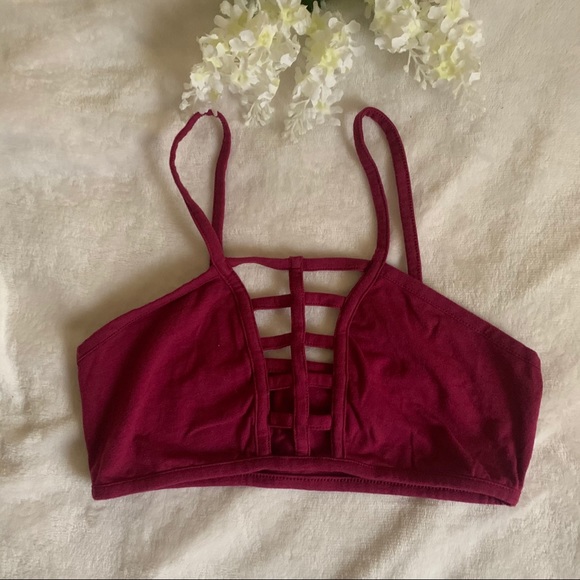 Other - Burgundy Bralette
